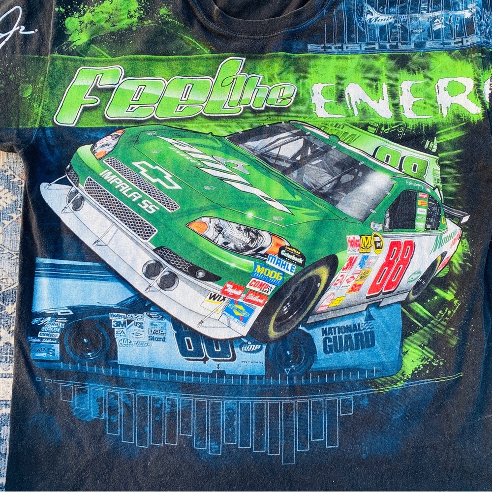 NASCAR vintage chase authentics DALE EARNHARDT JR AMP energy 2008 t-shir… - Picture 3 of 8